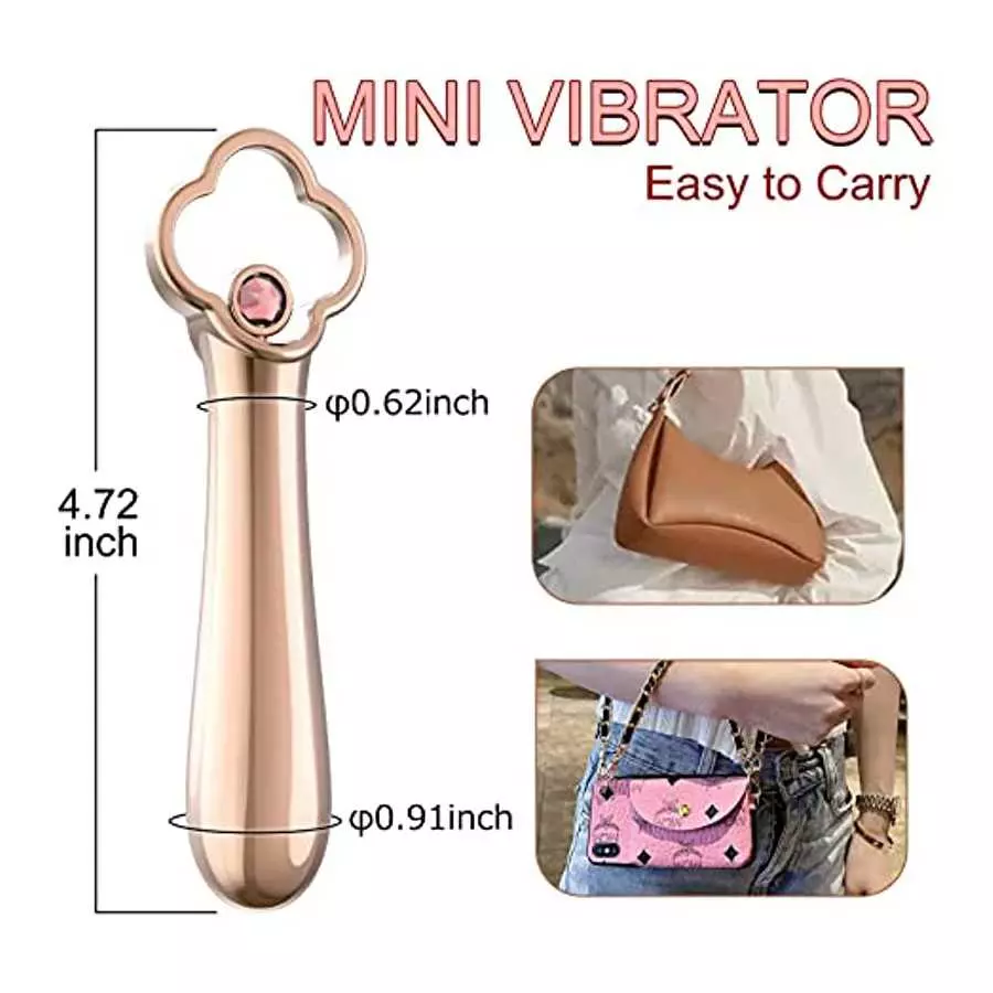 Bullet Vibrator 10 Modes Sex Toys for Women Mini Vibrations USB Rechargeable Beginners Adult Toys Couple Portable G Spot Clitora