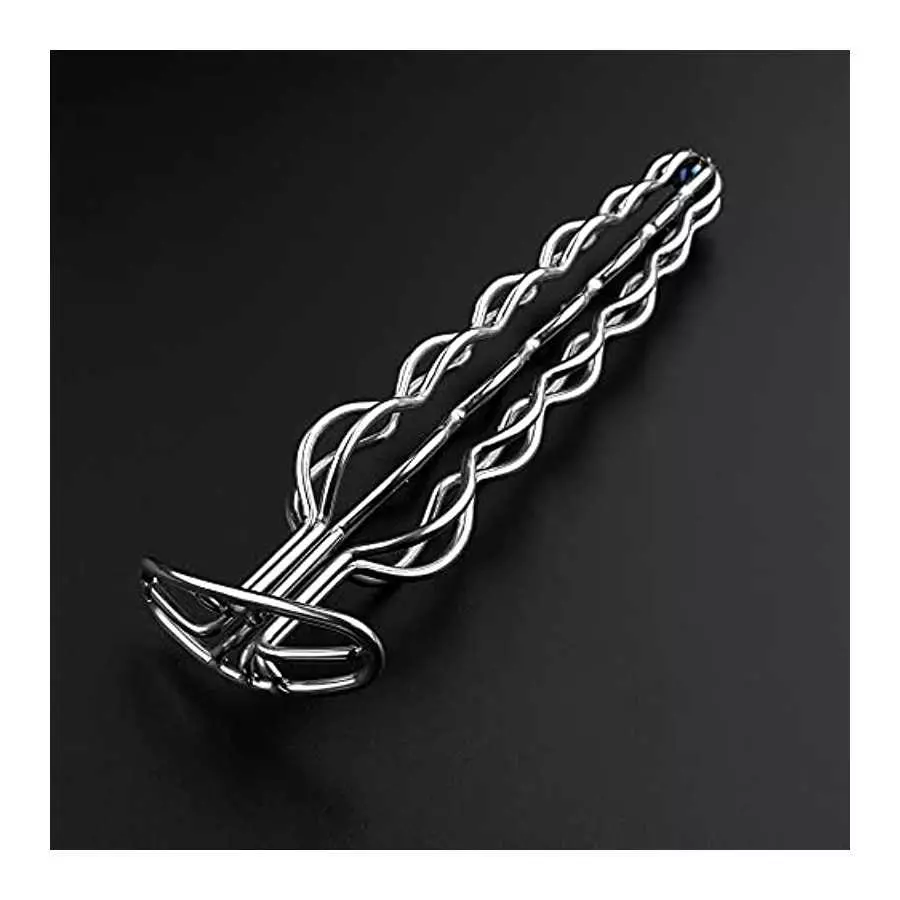 Long Strip Metal Enema Anal Plug Anal Dilation Vaginal Dilator, Anus Peep Adult Sex Toys Long Strip Metal Enema Anal Plug Anal Dilation Vaginal Dilator, Anus Peep Adult Sex Toys