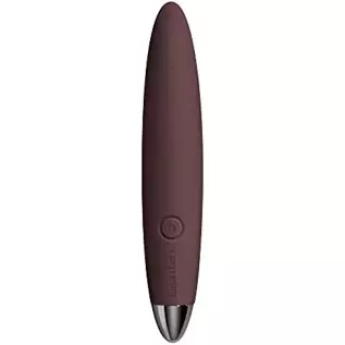 hims & hers Roller Coaster Bullet Vibrator with 3 Vibration Patterns, Compact 5 inch Design, USB-Rechargeable Lithium Battery, M