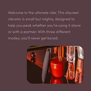 hims & hers Roller Coaster Bullet Vibrator with 3 Vibration Patterns, Compact 5 inch Design, USB-Rechargeable Lithium Battery, M hims & hers Roller Coaster Bullet Vibrator with 3 Vibration Patterns, Compact 5 inch Design, USB-Rechargeable Lithium Battery, M