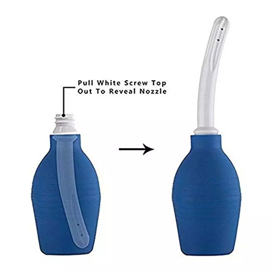 HiiBaby Silicone Bulb Enema Anal Clean Liquid Bottle Douches enemator Feminine Health Care