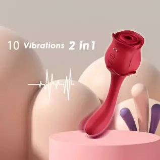 Vibrator for Women, 2 in 1 Stimulator for Adult Female Sensual Parts Dildo, Waterproof & Rechargeable & Ten Powerful Vibration M Vibrator for Women, 2 in 1 Stimulator for Adult Female Sensual Parts Dildo, Waterproof & Rechargeable & Ten Powerful Vibration M