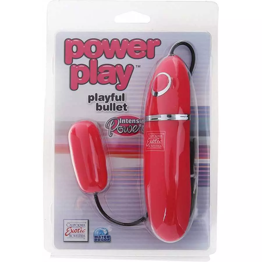 California Exotic Novelties Power Play Playful Bullet, Purple