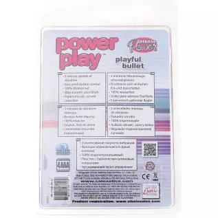 California Exotic Novelties Power Play Playful Bullet, Purple