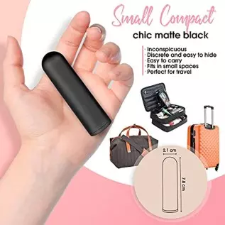 BAE BOO Mini Bullet Vibrator – Ultra-powerful, Clitoral Stimulation, Waterproof, Quiet, USB magnetic charge, 10-Pattern-Speeds, BAE BOO Mini Bullet Vibrator – Ultra-powerful, Clitoral Stimulation, Waterproof, Quiet, USB magnetic charge, 10-Pattern-Speeds,