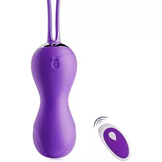 Vibrating Egg Ball with 10 Vibration Modes, Remote Control Vibrator for Vagina Stimulation and Anal Pleasure, Mini Vibrators Sex