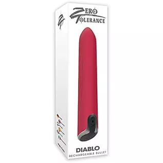 Zero Tolerance Diablo Rechargeable Vibrating Couples Bullet Adult Toy