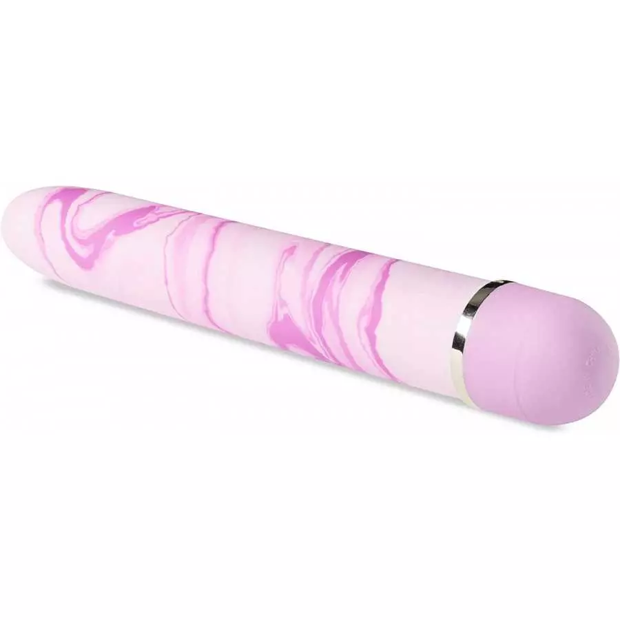 Blush Swept Away - 7 Inch Satin Smooth Personal Massager Wand - Perfect for External Clitoral Vaginal Stimulation - Body Safe Se