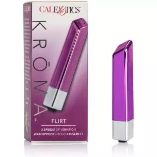 CalExotics Kroma Flirt Mini Bullet Vibrator - Waterproof Sex Toys for Couples - Adult Vibe Massager – Pink