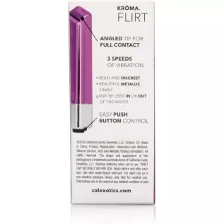 CalExotics Kroma Flirt Mini Bullet Vibrator - Waterproof Sex Toys for Couples - Adult Vibe Massager – Pink CalExotics Kroma Flirt Mini Bullet Vibrator - Waterproof Sex Toys for Couples - Adult Vibe Massager – Pink