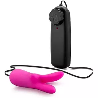 Blush Luxe - Rabbit Teaser - Platinum Silicone Multi Speed Battery Powered Vaginal Stimulator - IPX7 Submersible Waterproof Bull