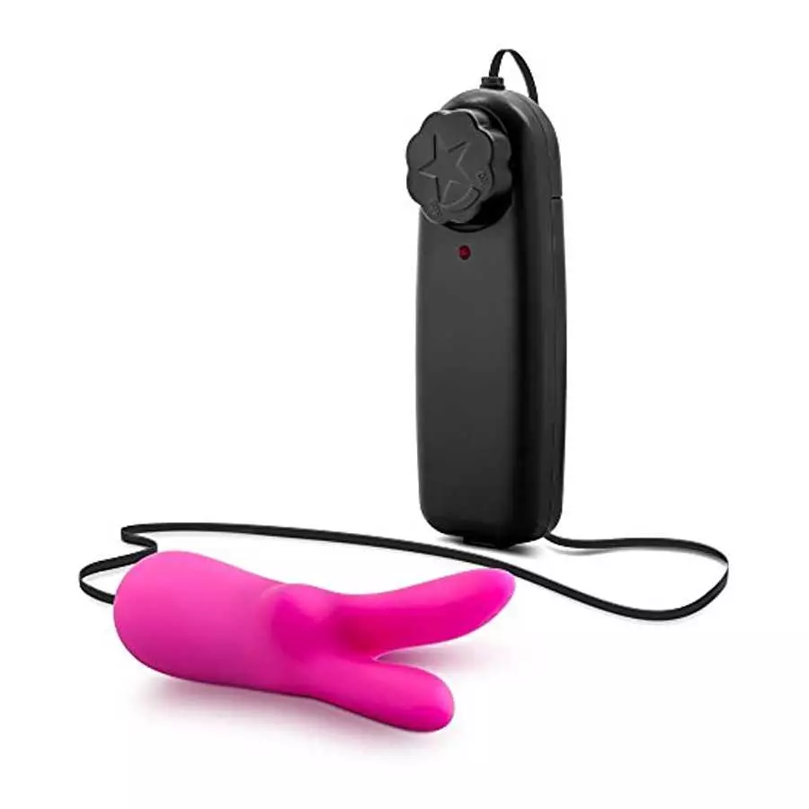 Blush Luxe - Rabbit Teaser - Platinum Silicone Multi Speed Battery Powered Vaginal Stimulator - IPX7 Submersible Waterproof Bull