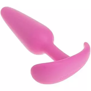 Doc Johnson Mood - Naughty 1 - Silicone Anal Plug - Large - 4.9 in. Long and 1.3 in. Wide - Tapered Base for Comfort Between The