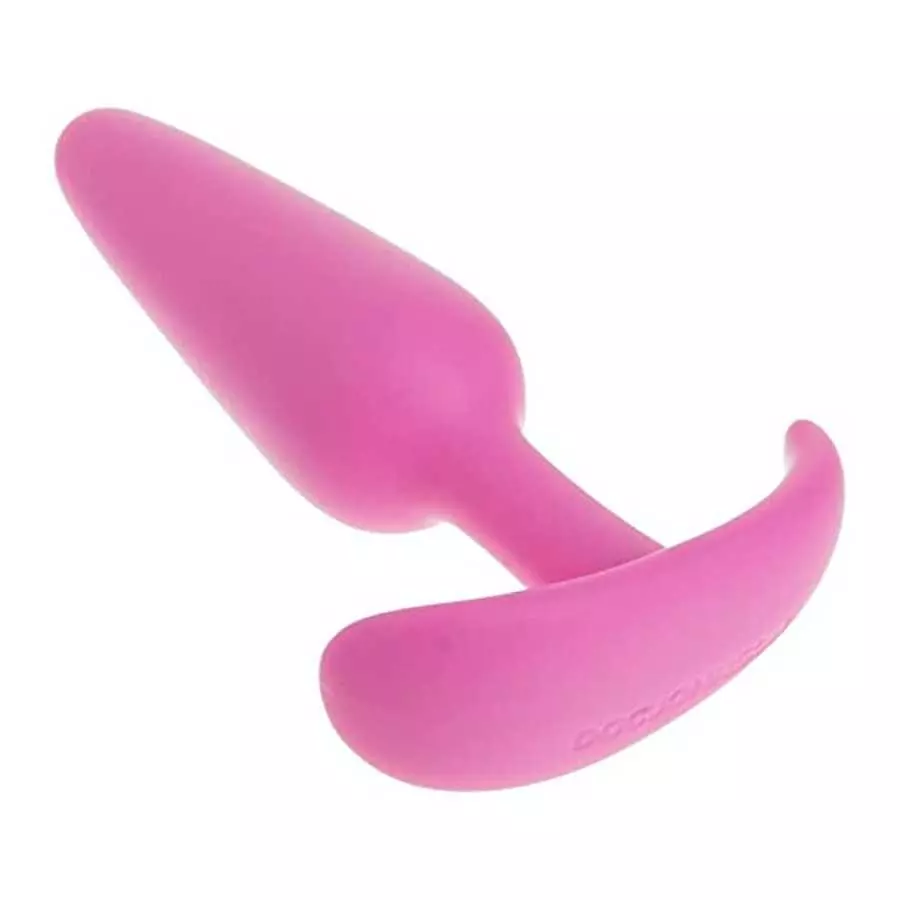 Doc Johnson Mood - Naughty 1 - Silicone Anal Plug - Large - 4.9 in. Long and 1.3 in. Wide - Tapered Base for Comfort Between The