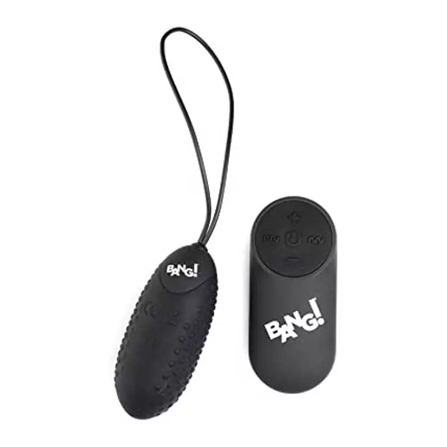 28X Nubbed Silicone Vibrating Egg with Remote Control