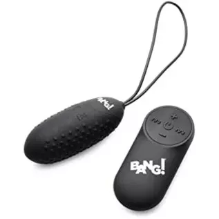 28X Nubbed Silicone Vibrating Egg with Remote Control