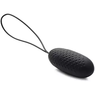 28X Nubbed Silicone Vibrating Egg with Remote Control