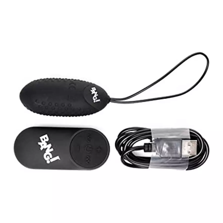 28X Nubbed Silicone Vibrating Egg with Remote Control