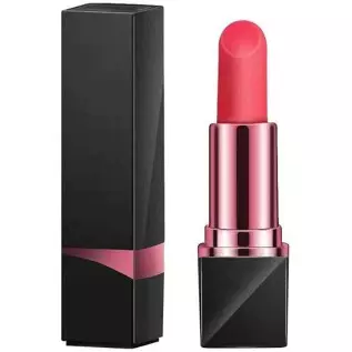 Discreet Lipstick Vibrator - Rechargeable, 10 Speed, Quiet, Waterproof - Mini Clitoris Massager Sex Toys for Women - Black Discreet Lipstick Vibrator - Rechargeable, 10 Speed, Quiet, Waterproof - Mini Clitoris Massager Sex Toys for Women - Black