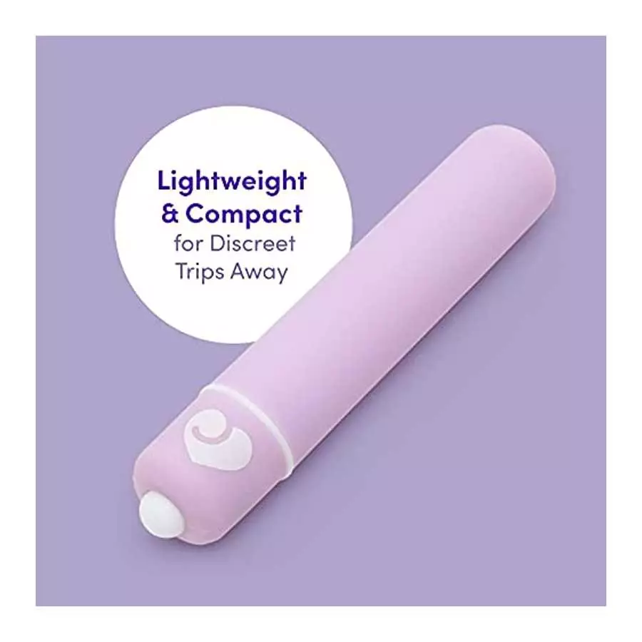 Lovehoney Thrill Bullet Vibrator - 3 Inch Lightweight & Compact Mini Bullet Vibrator - 10 Function Bullet Vibrator for Women - W