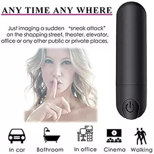 Bullet Vibrator for Women, Dual Motor Bullet Vibrator, Nipple and Clitoris and Vaginal and Anal Stimulator, 10 Modes Mini Vibrat Bullet Vibrator for Women, Dual Motor Bullet Vibrator, Nipple and Clitoris and Vaginal and Anal Stimulator, 10 Modes Mini Vibrat