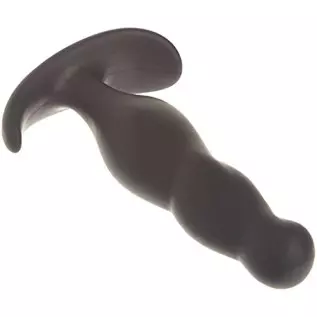 Doc Johnson Mood - Naughty 3 - Silicone Anal Plug - Large - 4.9 in. Long and 1.2 in. Wide - Tapered Base for Comfort Between The