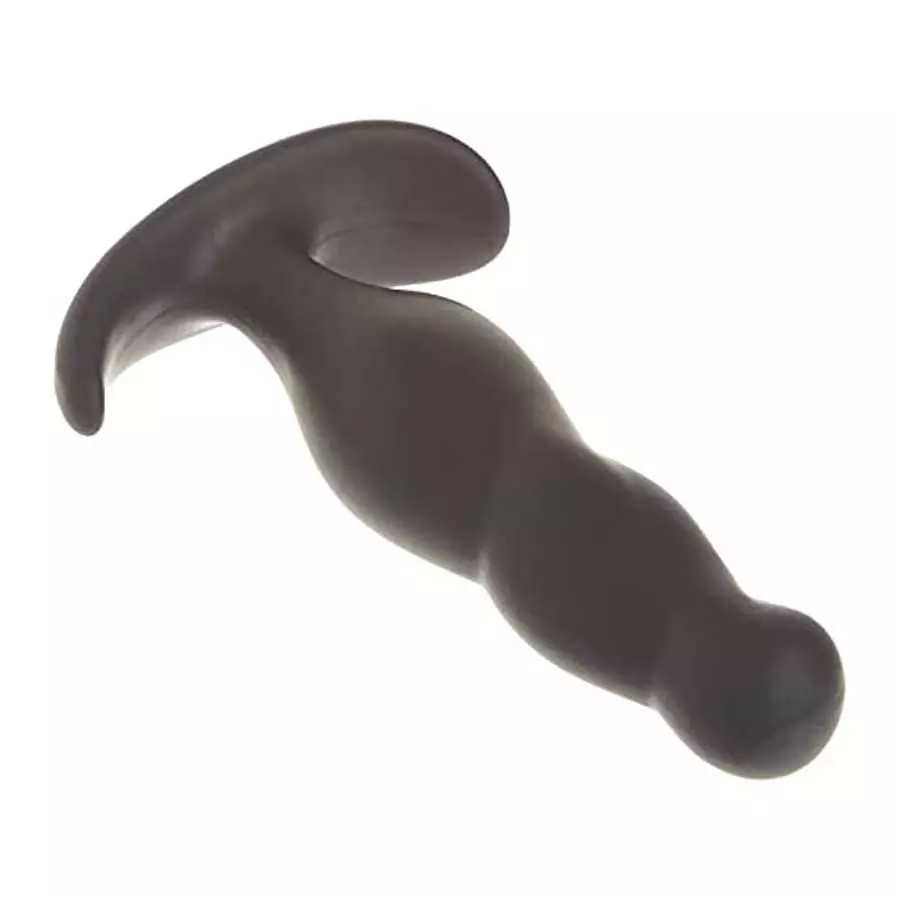 Doc Johnson Mood - Naughty 3 - Silicone Anal Plug - Large - 4.9 in. Long and 1.2 in. Wide - Tapered Base for Comfort Between The