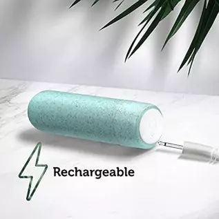 Blush Gaia Eco Bullet Powerful USB Rechargeable 10-Function Splashproof Biofeel Vibrator Sex Toy for Adults - Aqua Blush Gaia Eco Bullet Powerful USB Rechargeable 10-Function Splashproof Biofeel Vibrator Sex Toy for Adults - Aqua