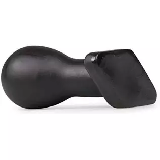 Doc Johnson Titanmen - The Hitch - 4 Inch Smooth Cushioned Plug - 4.2" Long and 1.9" Wide - Flared Safety Base - Matte Finish - 