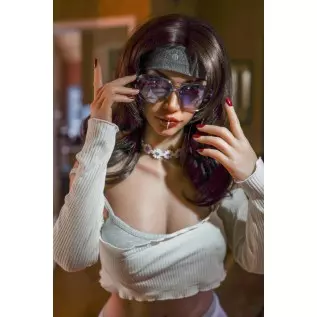 YL 158cm Isla Silicone YL Doll White Leggings (5ft2)