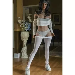 YL 158cm Isla Silicone YL Doll White Leggings (5ft2)