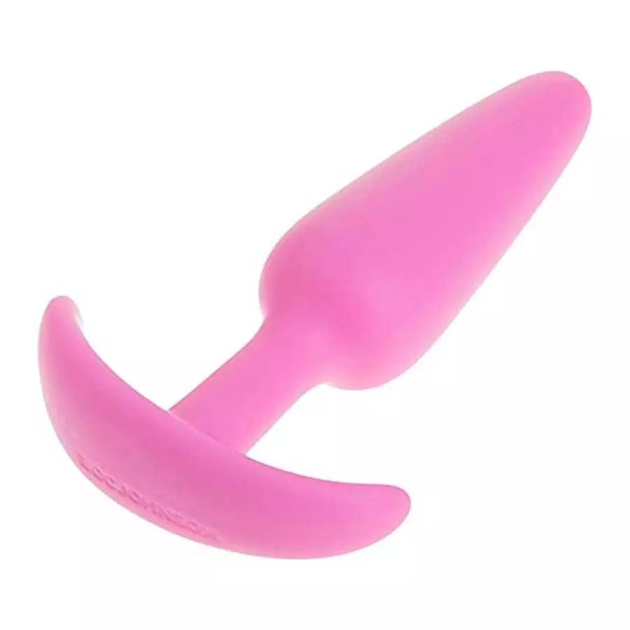 Doc Johnson Mood - Naughty 1 - Silicone Anal Plug - Medium - 3.9 in. Long and 1 in. Wide - Tapered Base for Comfort Between The 