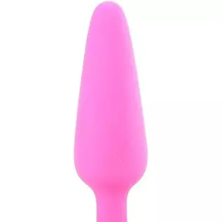 Doc Johnson Mood - Naughty 1 - Silicone Anal Plug - Medium - 3.9 in. Long and 1 in. Wide - Tapered Base for Comfort Between The 