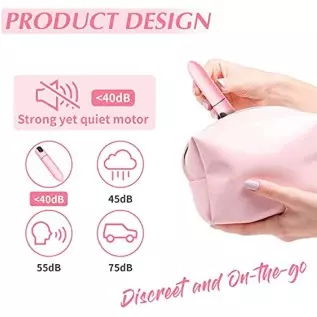 G Spot Bullet Vibrator Clitorals Stimulator - USB Rechargeable for Travel - 10 Modes Portable Waterproof Mini Nipple Vaginal Ana G Spot Bullet Vibrator Clitorals Stimulator - USB Rechargeable for Travel - 10 Modes Portable Waterproof Mini Nipple Vaginal Ana
