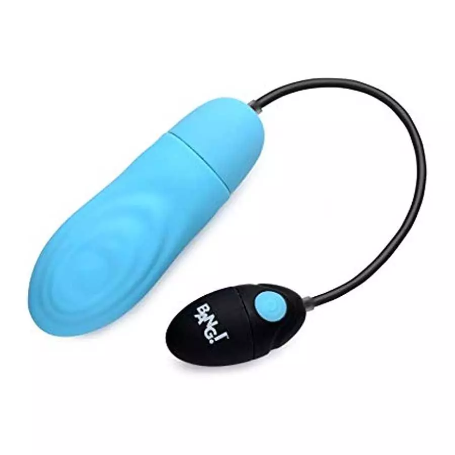 7X Pulsing Rechargeable Silicone Vibrator - Blue