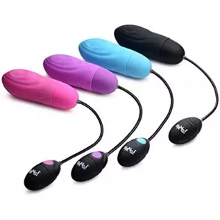 7X Pulsing Rechargeable Silicone Vibrator - Blue