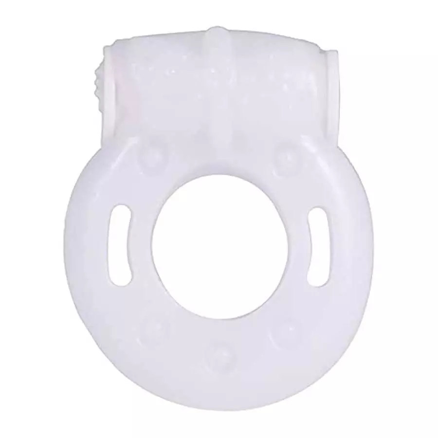 Doc Johnson White Nights - Pleasure Kit - 7 Inch Vibe, Bullet Vibe, Pocket Rocket, Vibrating C-Ring - White