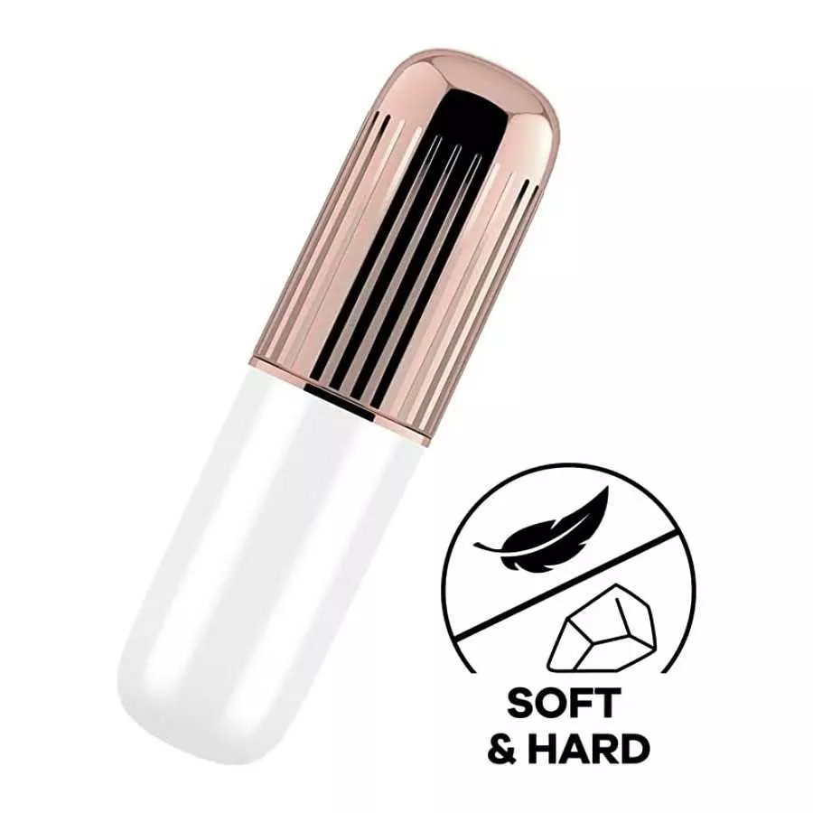 Satisfyer Secret Affair Bullet Vibrator - Travel-Size Clitoral Stimulator, Personal Massager with Cap and Touch Controls - Porta
