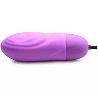 7X Pulsing Rechargeable Silicone Vibrator - Purple