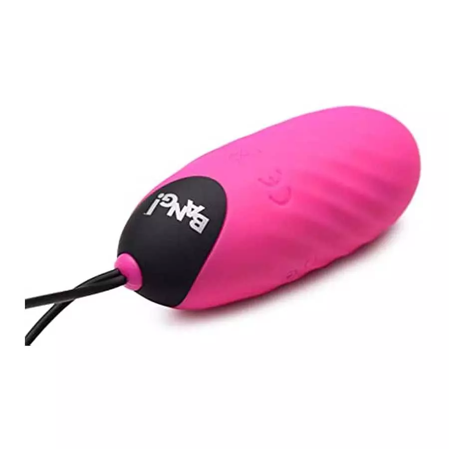 28X Swirl Silicone Vibrating Egg with Remote Control