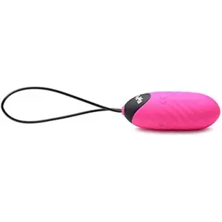 28X Swirl Silicone Vibrating Egg with Remote Control