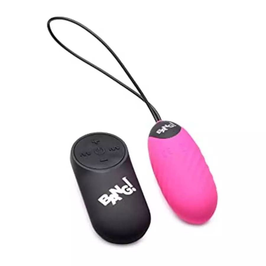 28X Swirl Silicone Vibrating Egg with Remote Control