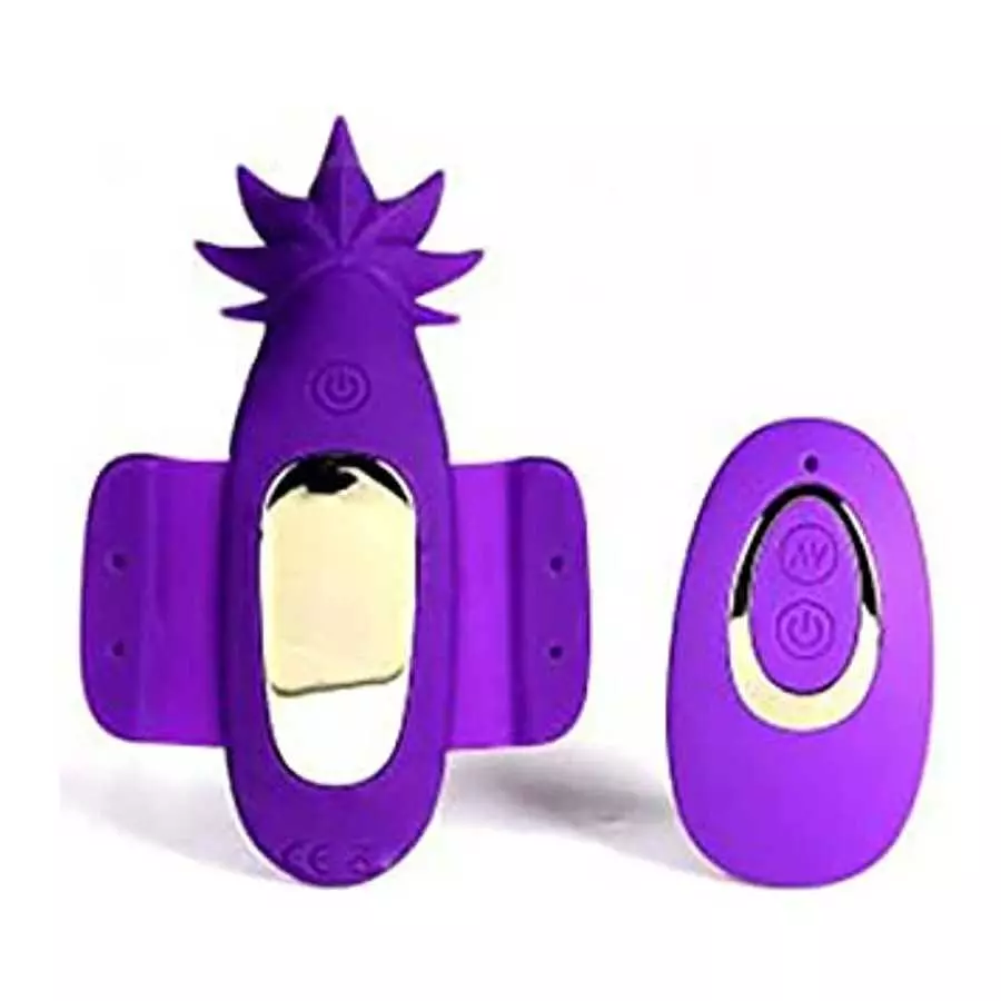 Maia Toys Sativa-shaped-10-Function Remote Control Panty Vibrator Purple Maia Toys Sativa-shaped-10-Function Remote Control Panty Vibrator Purple
