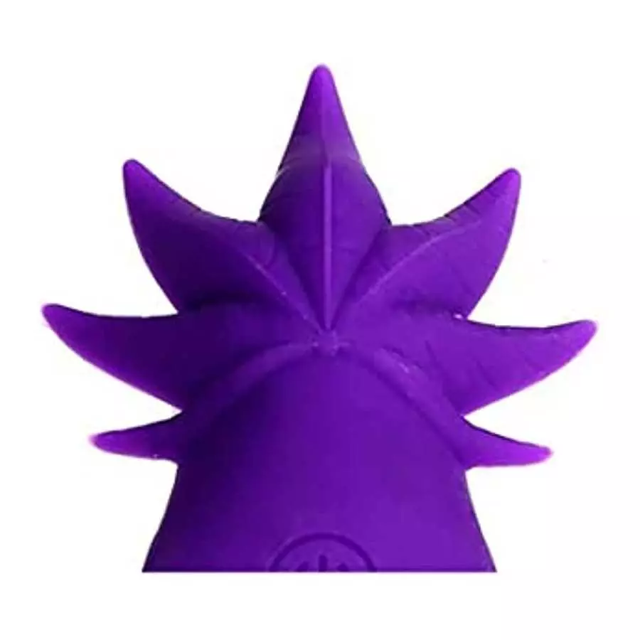 Maia Toys Sativa-shaped-10-Function Remote Control Panty Vibrator Purple