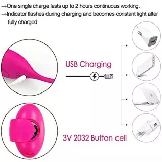 Rechargeable Vibrator Waterproof Sex Toys Remote Control with 10M Personal Sexual Massager for Women G-Spot Stimulation Wireless