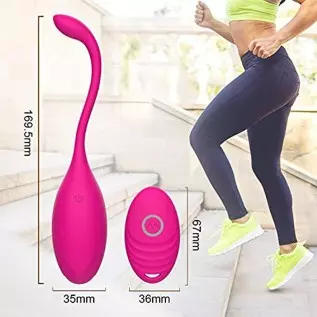 Rechargeable Vibrator Waterproof Sex Toys Remote Control with 10M Personal Sexual Massager for Women G-Spot Stimulation Wireless