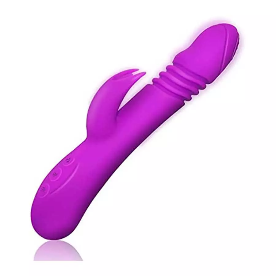 Rabbit Vibrator for Women - Bunny Ears for Clitoris G spot Stimulation,Waterproof Dildo Vibrator with 7 Powerful Vibrations Rech Rabbit Vibrator for Women - Bunny Ears for Clitoris G spot Stimulation,Waterproof Dildo Vibrator with 7 Powerful Vibrations Rech