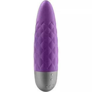 Satisfyer Ultra Power Bullet 5 Mini Bullet Vibrator - Clitoral Stimulator, Personal Massager, Round Voluminous Tip - Portable, T Satisfyer Ultra Power Bullet 5 Mini Bullet Vibrator - Clitoral Stimulator, Personal Massager, Round Voluminous Tip - Portable, T