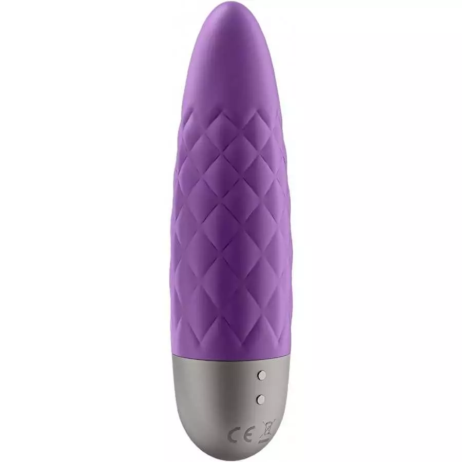 Satisfyer Ultra Power Bullet 5 Mini Bullet Vibrator - Clitoral Stimulator, Personal Massager, Round Voluminous Tip - Portable, T