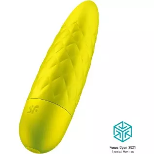 Satisfyer Ultra Power Bullet 5 Mini Bullet Vibrator - Clitoral Stimulator, Personal Massager, Round Voluminous Tip - Portable, T Satisfyer Ultra Power Bullet 5 Mini Bullet Vibrator - Clitoral Stimulator, Personal Massager, Round Voluminous Tip - Portable, T